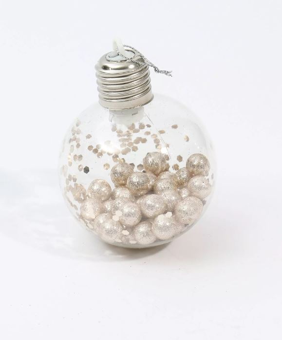 Pom Pom Light Up Bauble