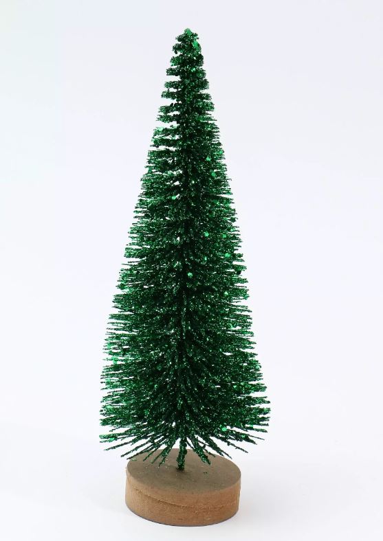 Christmas Brush Tree, 10x21cm