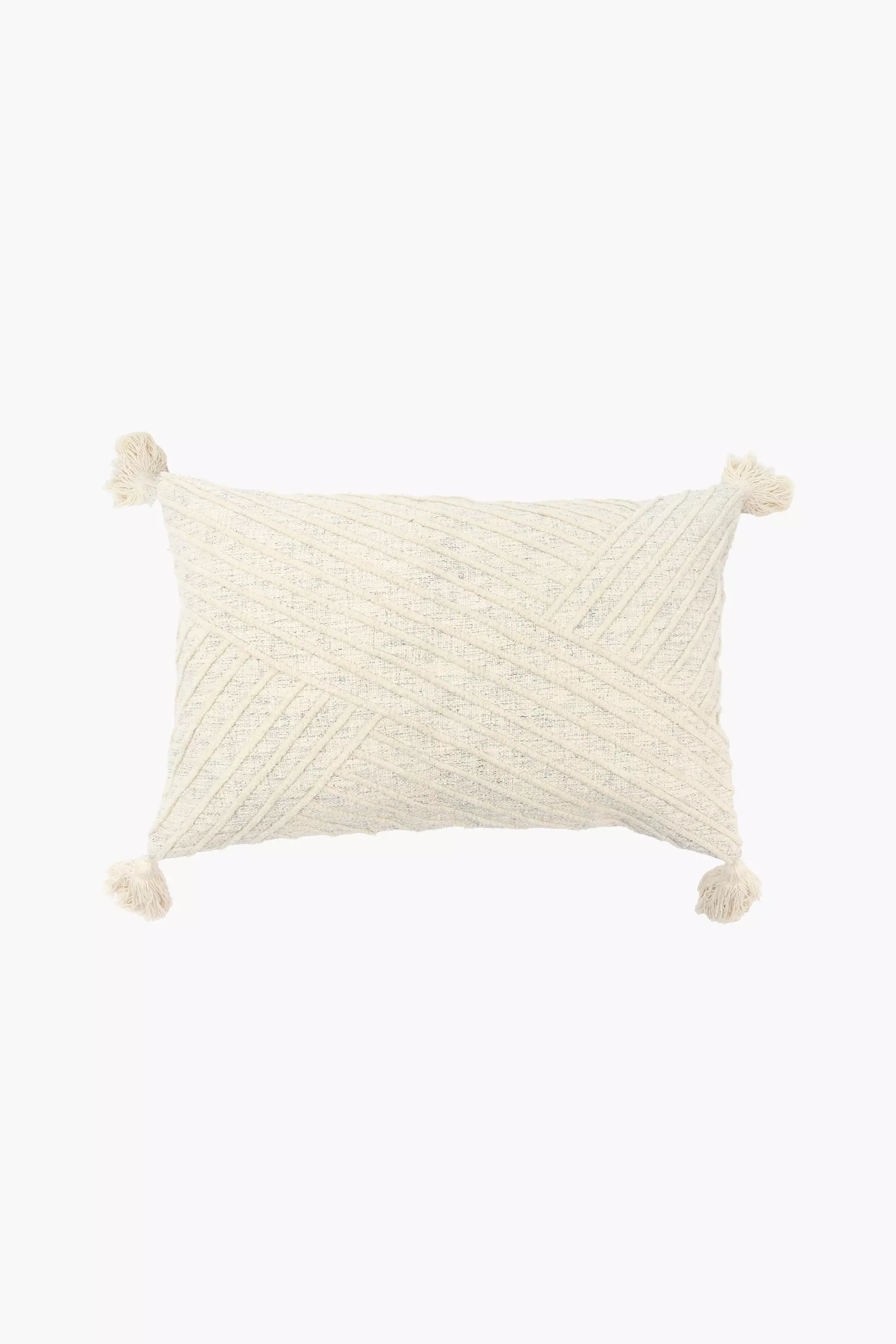 Embroidered Jimmi Cross Scatter Cushion 40x60cm