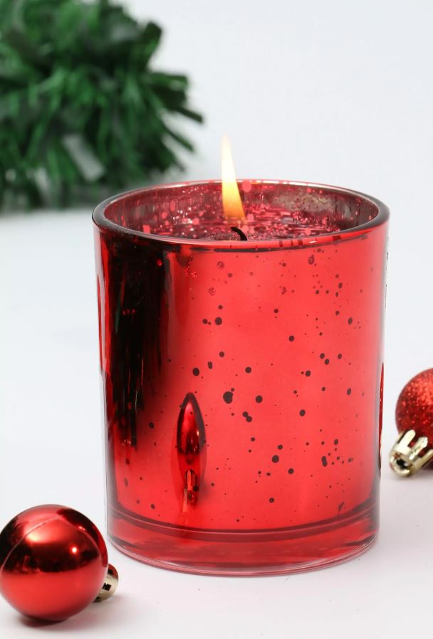 Mercury Glass Votive, 9cm