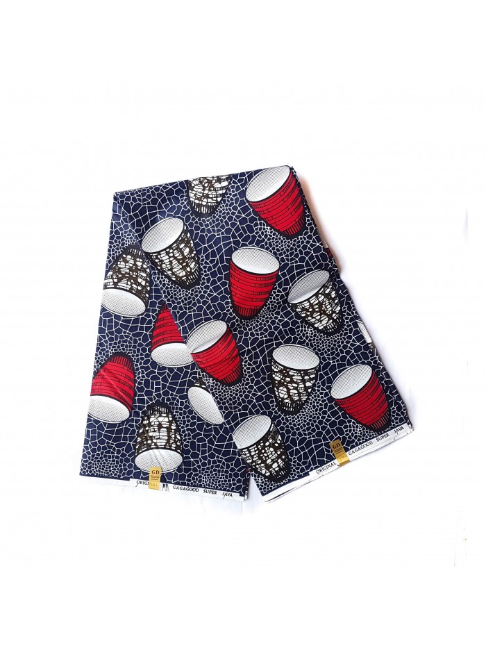 Isigubhu Polyester African Print Fabrics