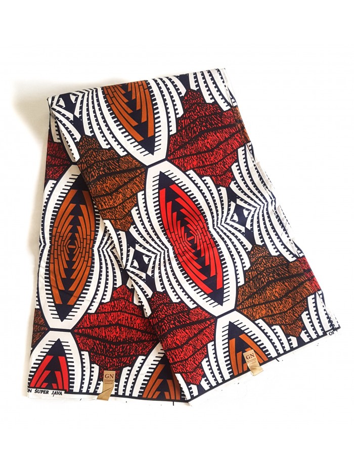 Color Shield Polyester African Print Fabric
