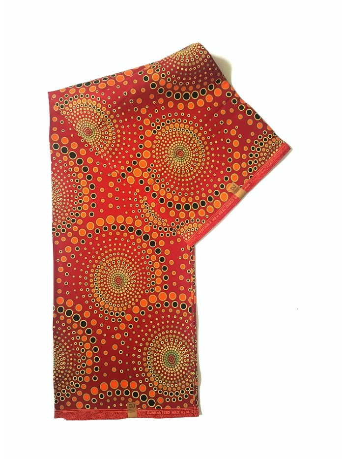 Circular Whirl African Print Fabrics
