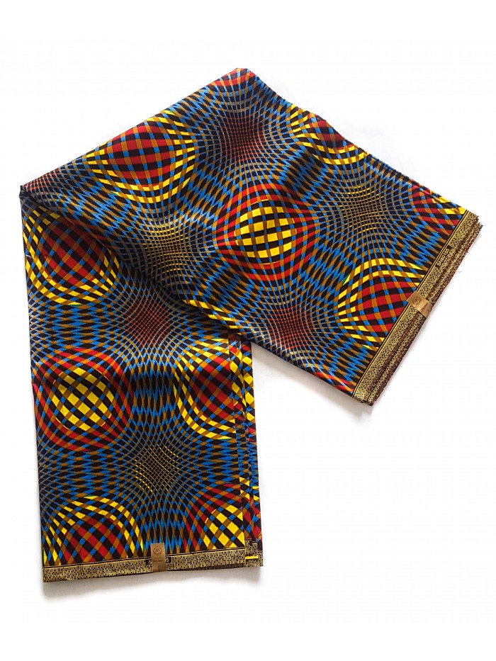Blue Color Haze African Print Fabrics