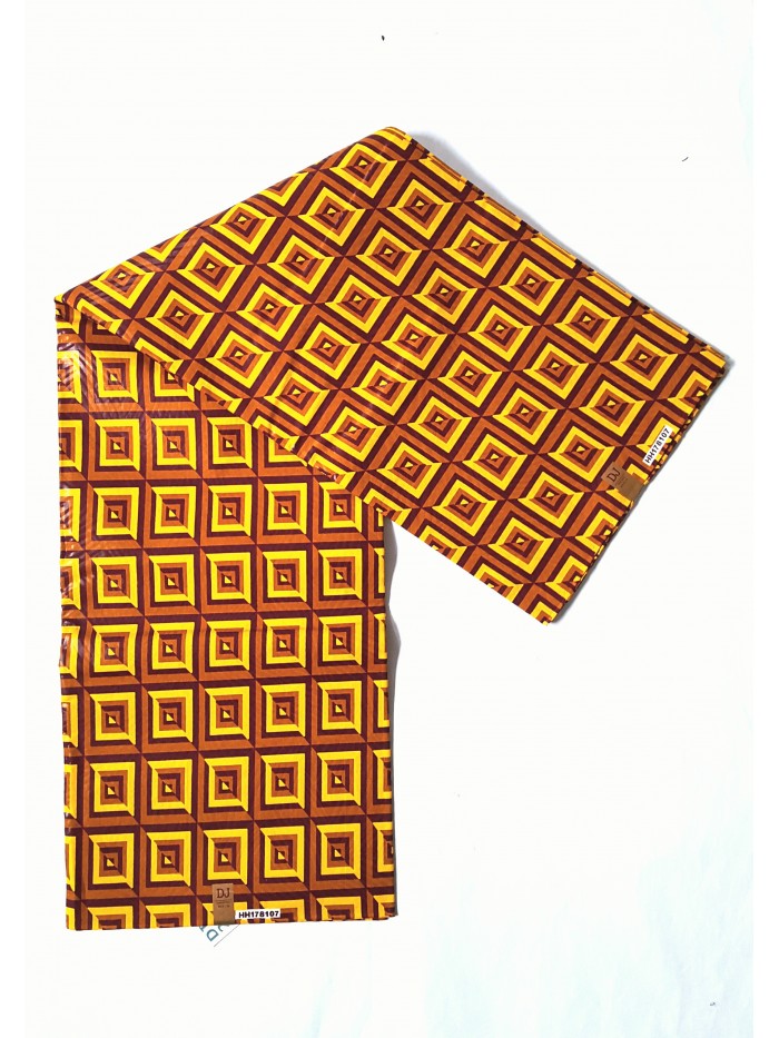 Blocks African Print Fabrics