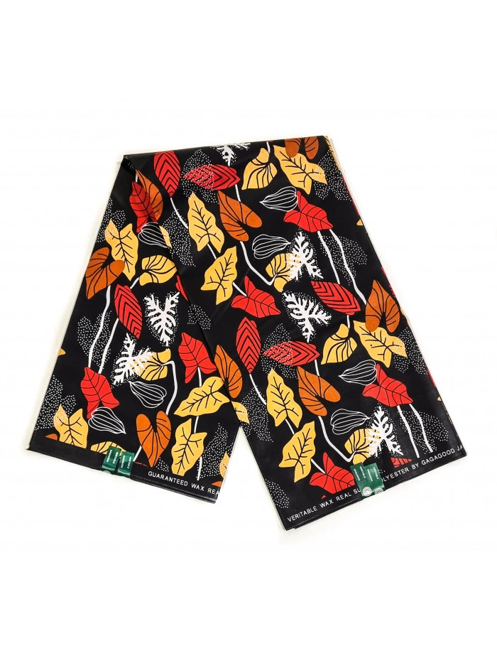 Autumn Polyester African Print Fabrics