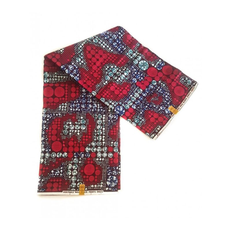 Molecules African Print Fabric
