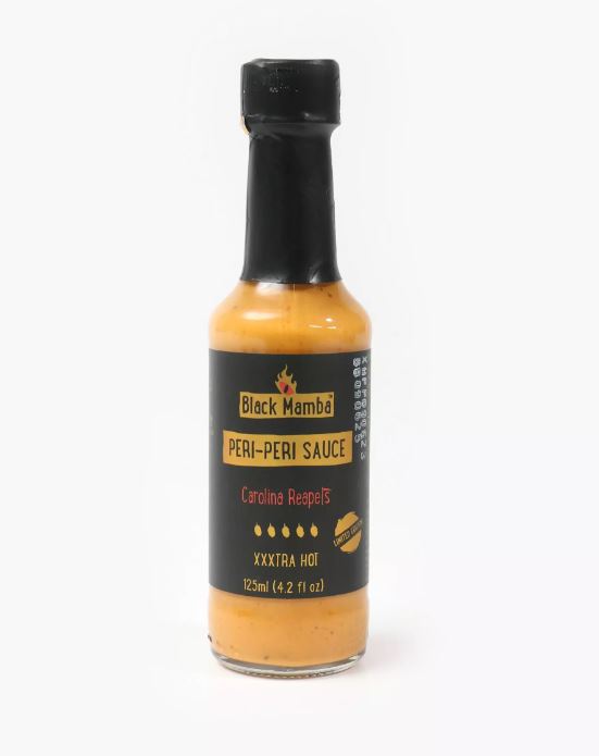 Black Mamba Extra Hot Peri Peri Sauce, 180ml