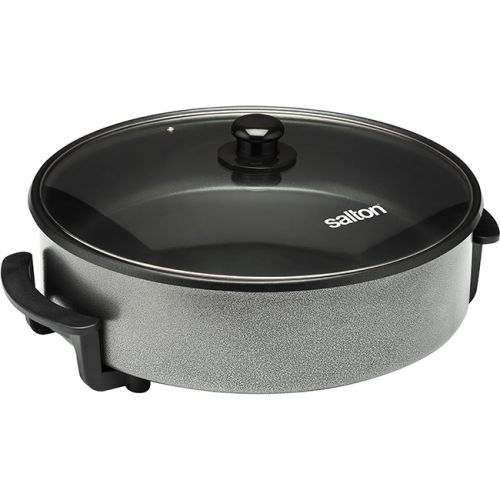 Salton Round Electric Frying Pan, 7 Litre