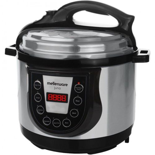 Mellerware Juno Electric Pressure Cooker, 5 Litre
