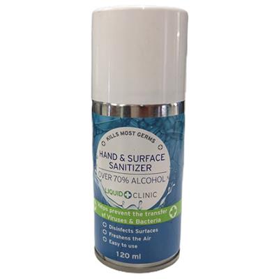 Smd Tech Liquid Clinic Hand Sanitiser 120ml Aerosol