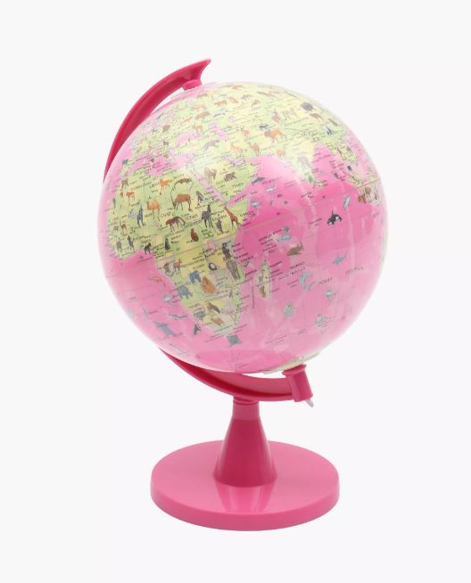 World Globe Touch Lamp