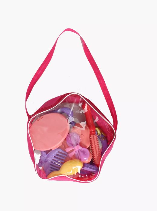 Cosmetic Set In A Bag With Mirror Light