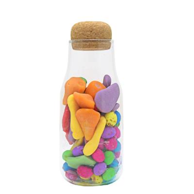 Aqua Jar Glass Cork Lid 350ml
