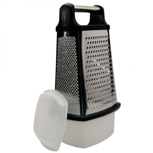 Prestige Stainless Steel Grater With Storage Box