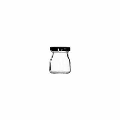 Regent Round Jar Black Lid 50ml 12pc