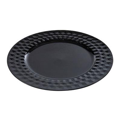 Underplate Black Rippled