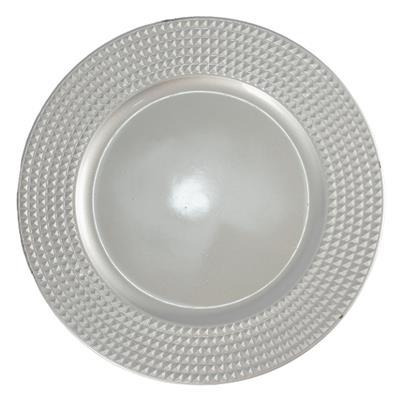 Underplate Silver Embossed