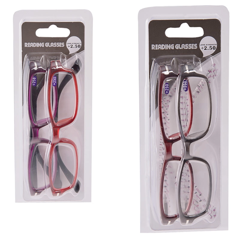 Reading Glasses +2.5 Twin Pack - Assorted