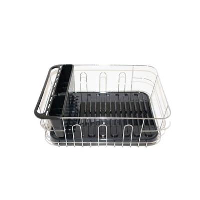 Aqua Dish Rack Chromed Wire