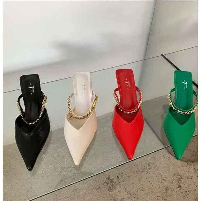 Elegant Pointed Toe High Heel