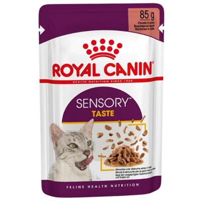 Cat Sensory Taste Chunks In Gravy 85g