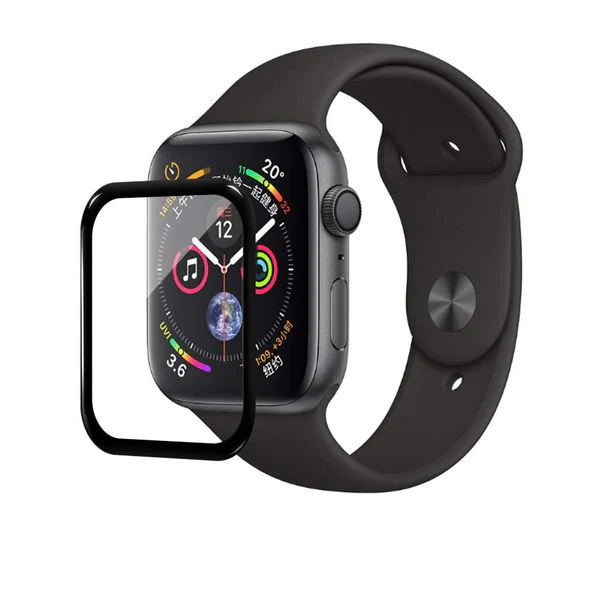 44mm GPS 3D Tempered Glass Screen for Apple Watch Series 4 - Full Edge