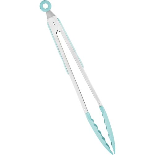 Kitchen Inspire Stainless Steel Silicone Tongs