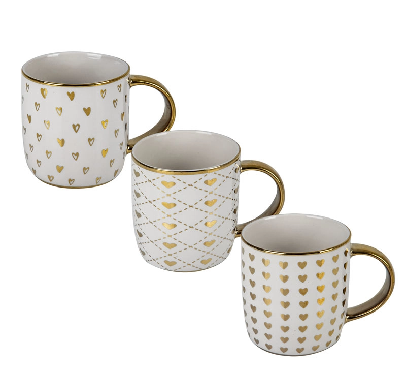 Gold Love Design Mug