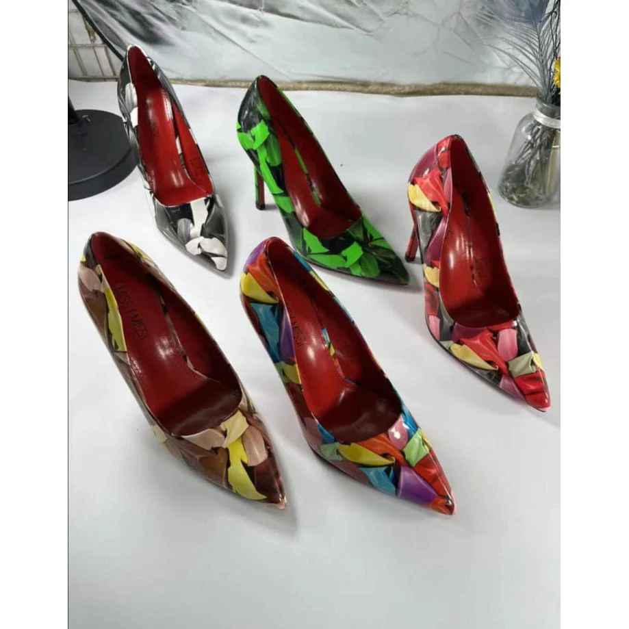 Slip On Stilettos Pumps