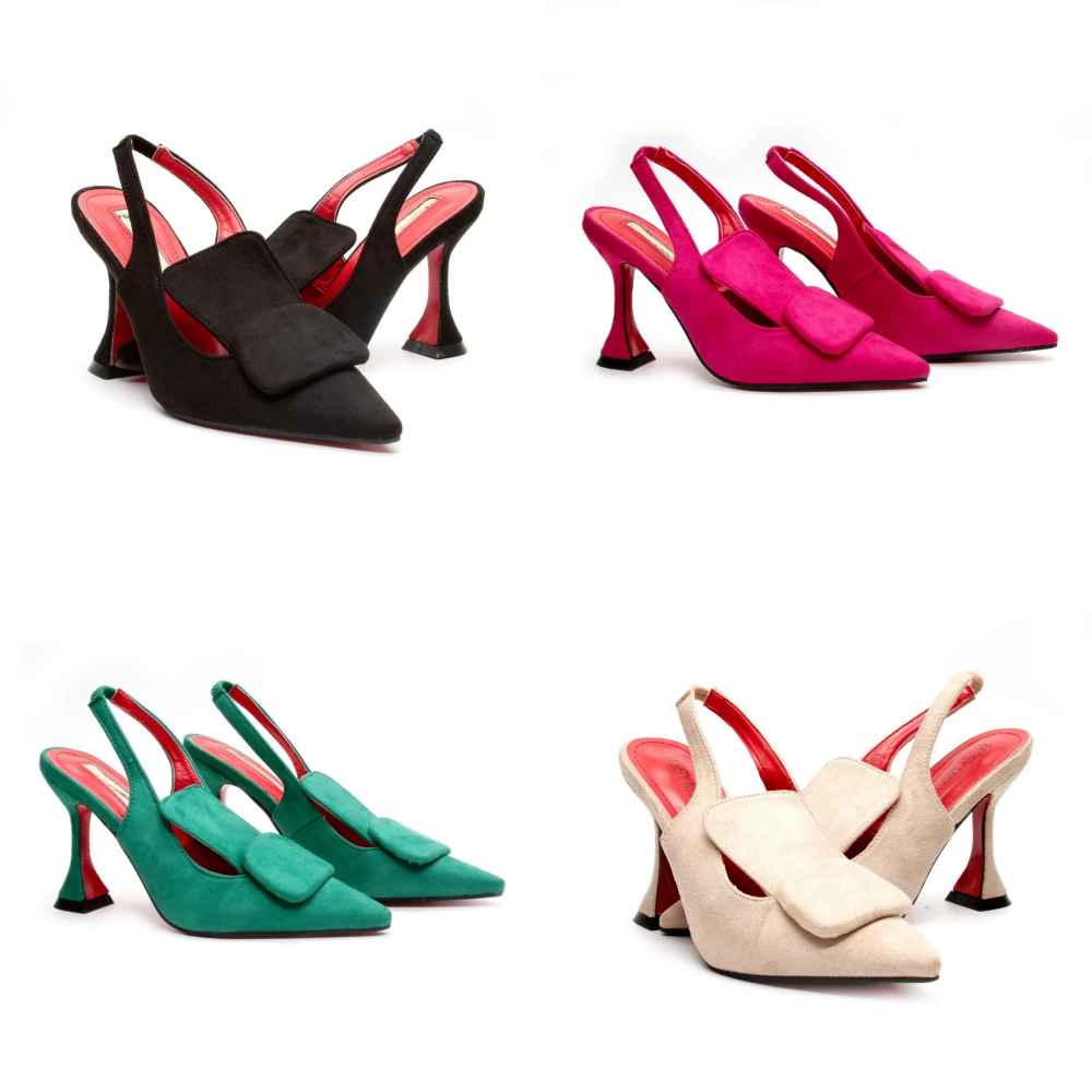 Suede Stiletto Shoes
