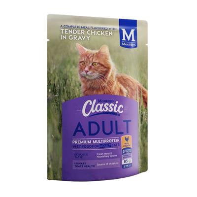Montego - Classic Classic Cat Food Wet Adult Chicken 85g