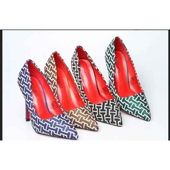 Color Full High Heel Shoes