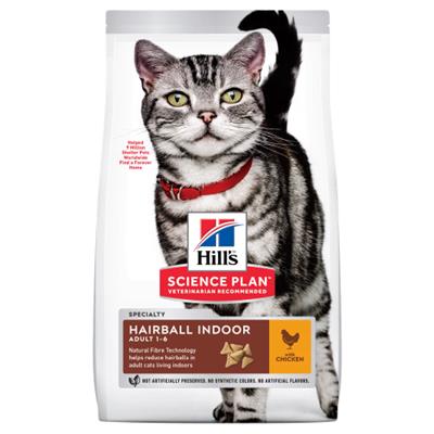 Hills Science Plan Feline Adult Hairball Indoor Dry Chicken 3kg