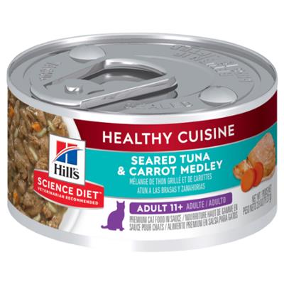 Hills Science Plan Feline Adult Wet Tuna & Carrot Stew 79g