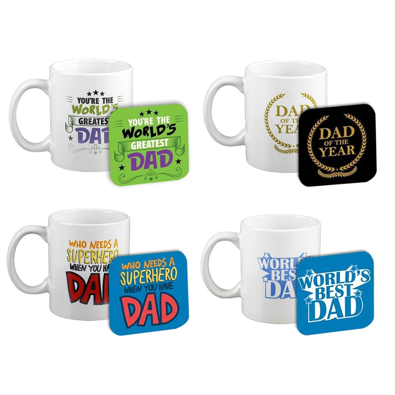 Dad Mug With Coaster 320ml