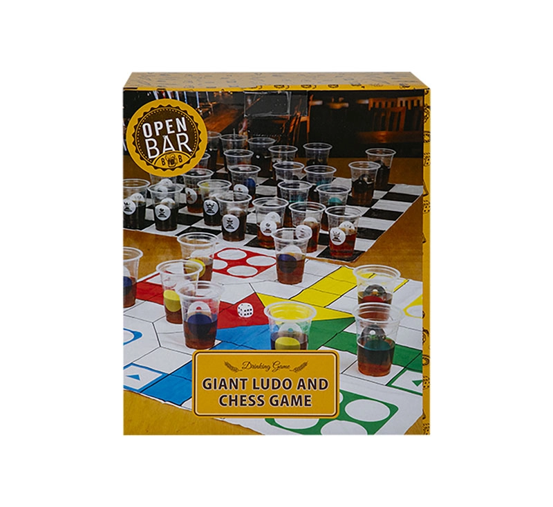 Giant Ludo Chess - Drinking Game
