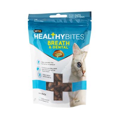 Healthy Bites Breath & Dental For Cats 65g