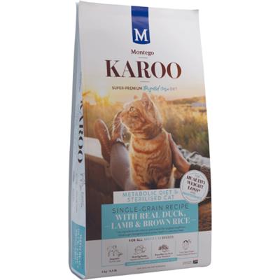 Montego - Karoo Karoo Adult Cat Targeted Care Duck & Lamb 4kg