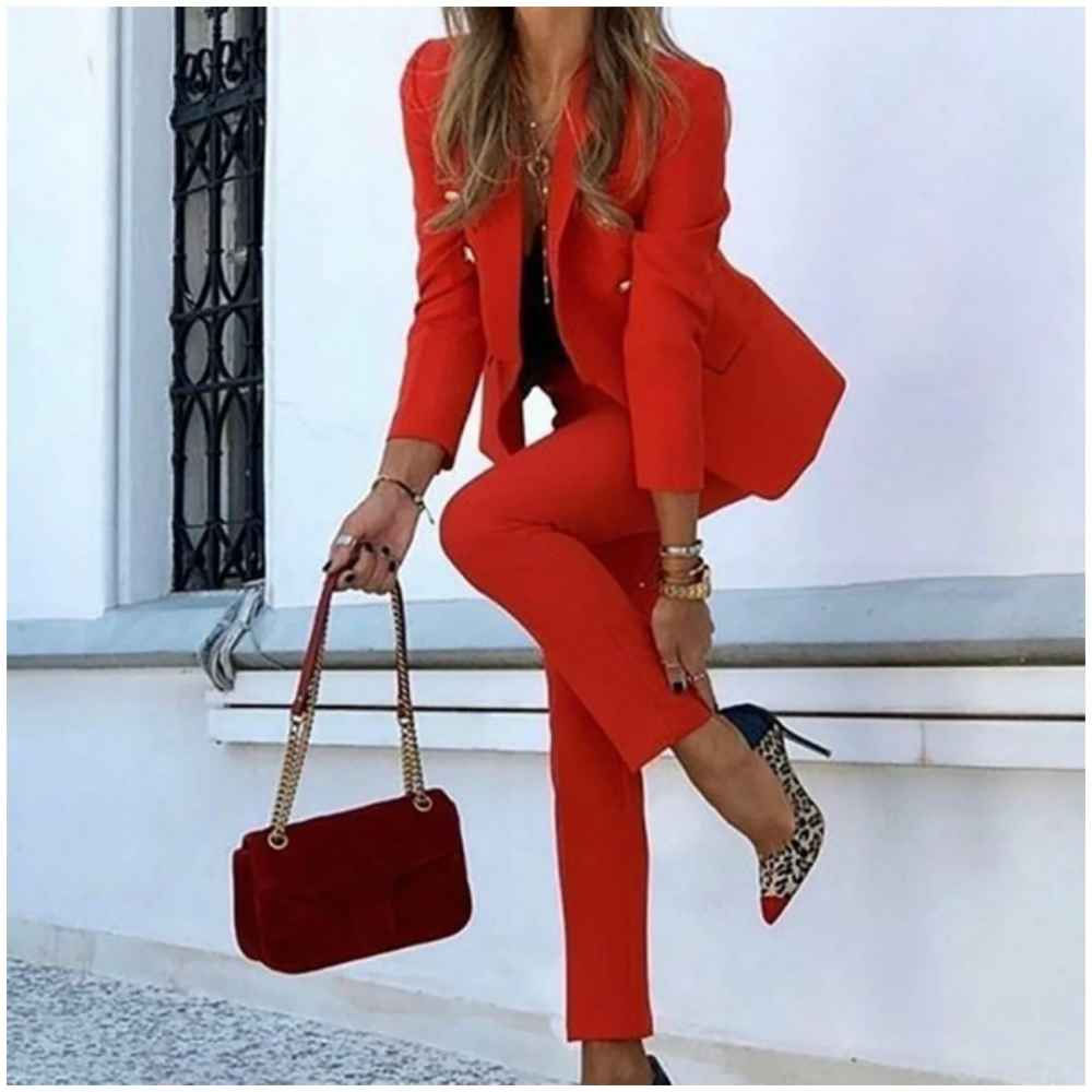 Formal Suits Blazer And Pants Set