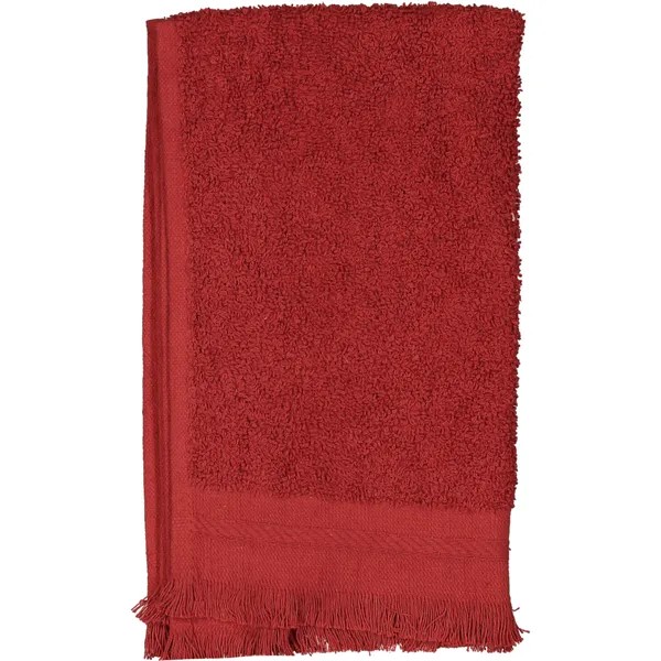 Fringed guest towel