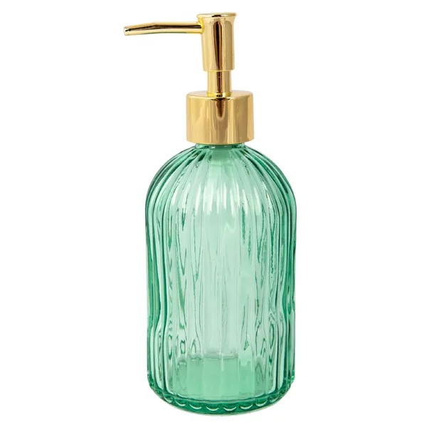 Glass soap dispenser