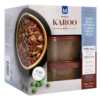 Montego - Karoo Karoo Cat Wet Food Real Chicken, Lamb & Carrots 375g