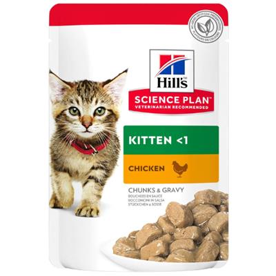 Hills Science Plan Kitten Chicken Pouch 85g