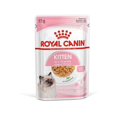 Royal Canin Kitten Sterilised Chucks In Jelly 85g