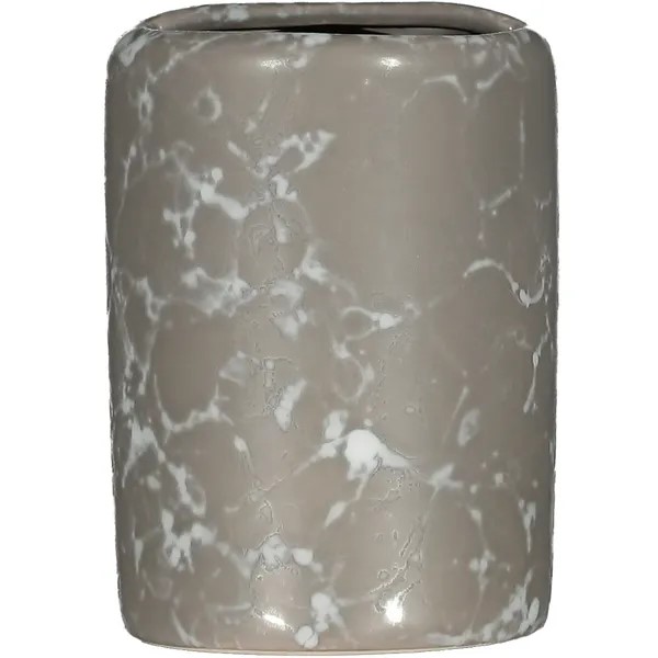 Marble toothbrush holder