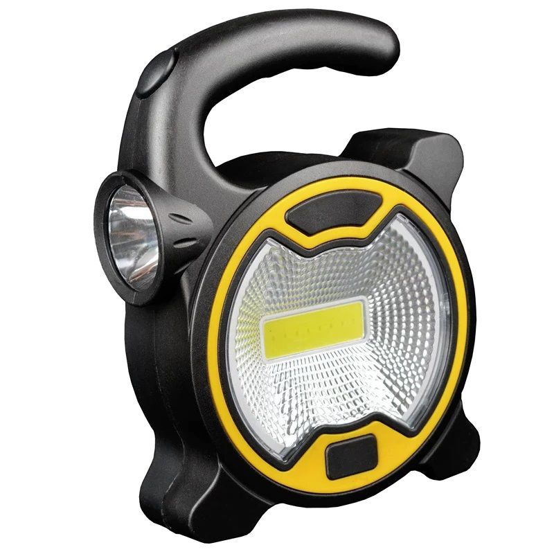 COB Work Light with LED Torch