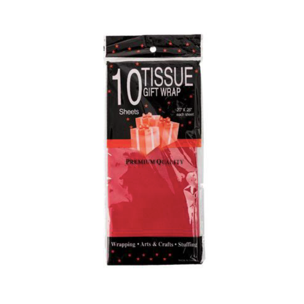 Premium Quality- Red Tissue Paper 10 Pack x 2