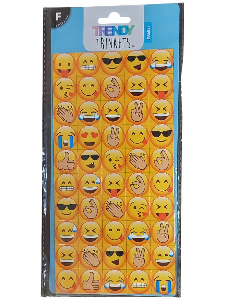 Emoji Fridge Magnets 50 Different faces