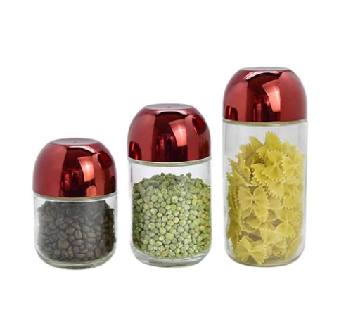 Canister Sets - 3Pc Clear
